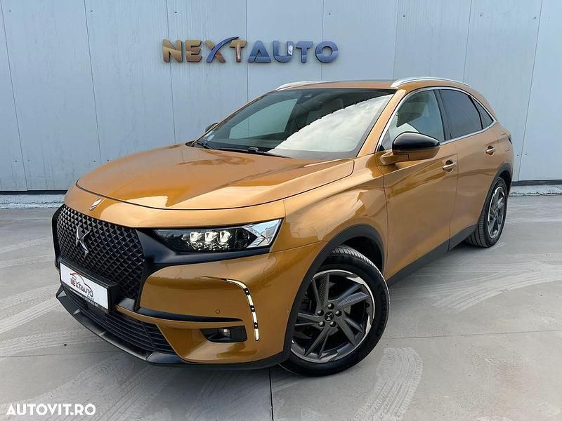 Culoareportocaliu Utilizat 2021 DS Automobiles DS7 Crossback Performance Line Plus SUV | 23.998 EUR (Preț bun) - Imagine 1/4