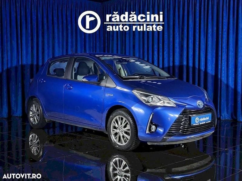 Culoarealbastru Second-hand 2018 Toyota Yaris Hybrid | 11.750 EUR (Super Preț) - Imagine 1/3