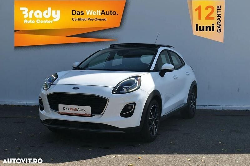 Culoarealb Utilizat 2021 Ford Puma Gen-E Titanium SUV | 14.991 EUR (Preț OK) - Imagine 1/4