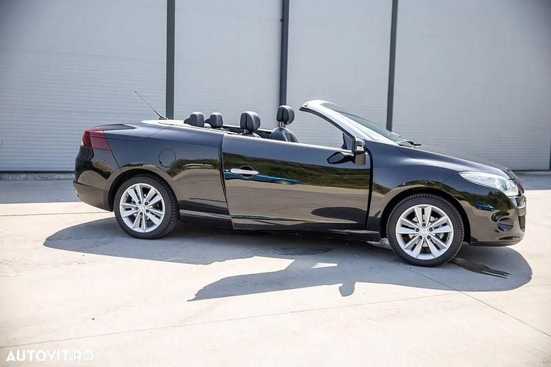Negru Utilizat 2010 Renault Mégane Cabriolet Cabrio | 5.200 EUR - Imagine 1/4