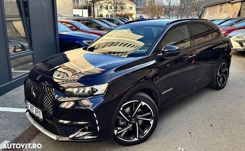 Culoarealbastru Utilizat 2021 DS Automobiles DS7 Crossback Opera SUV | 26.388 EUR (Super Preț) - Imagine 1/4