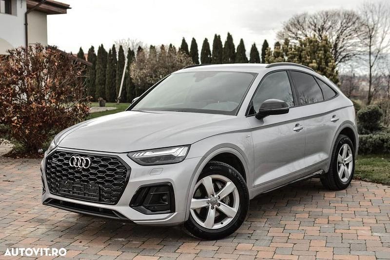 Culoareargint Utilizat 2022 Audi Q5 Sportback S-Line SUV | 32.900 EUR (Preț OK) - Imagine 1/4