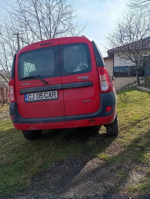 Second-hand Dacia Logan MCV 68 CP (50 kW) 2007 Rosu Break