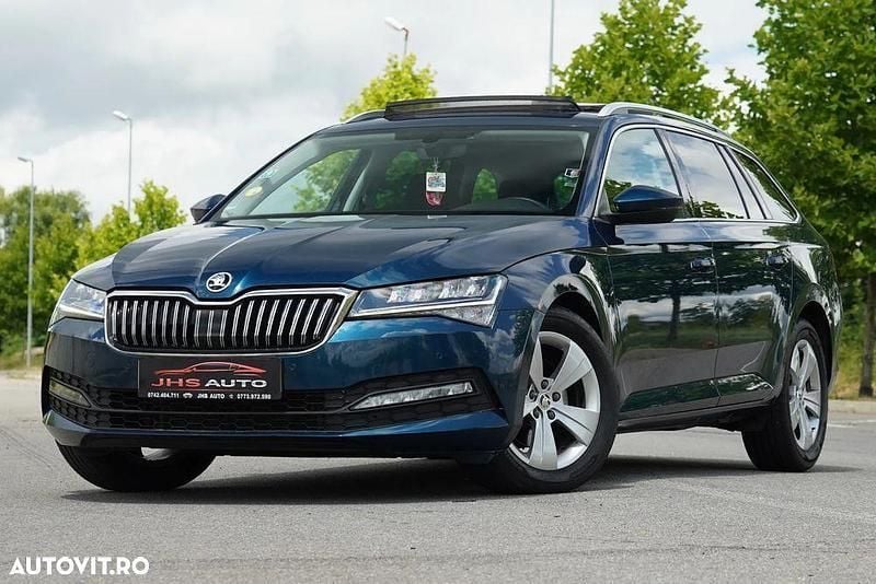 Alte culori Utilizat 2021 Skoda Superb Style Break | 14.499 EUR (Super Preț) - Imagine 1/4