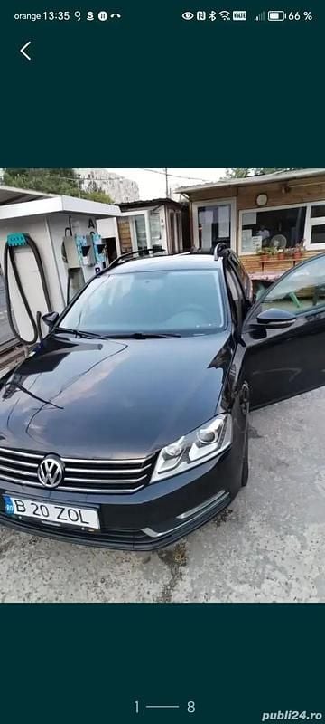 Negru Utilizat 2014 VW Passat Hatchback | 6.700 EUR (Preț bun) - Imagine 1/4