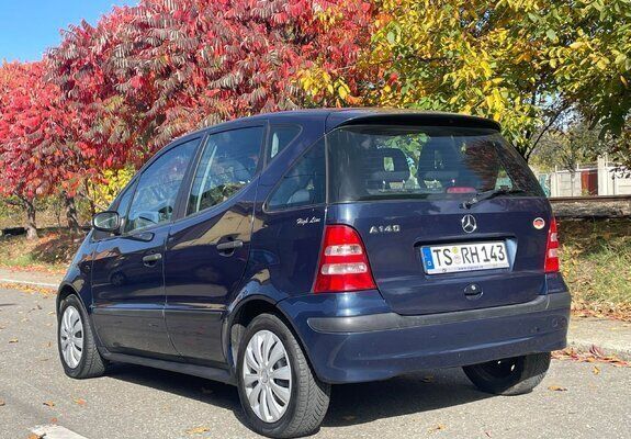 Second-hand Mercedes A140 75 CP (55 kW) 2004 Albastru Hatchback