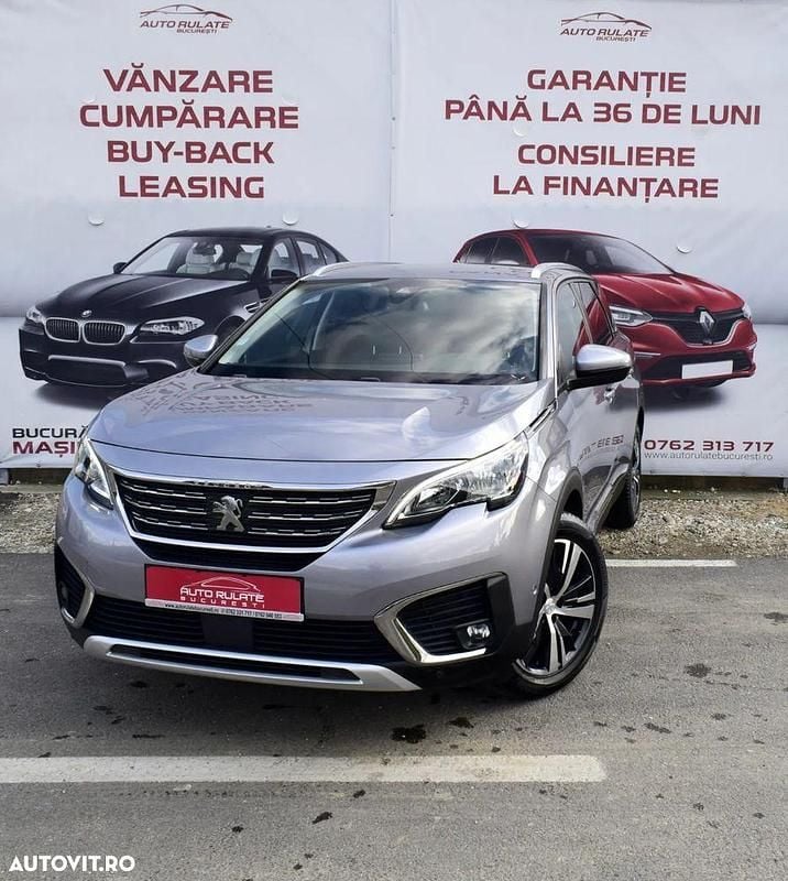 Second-hand Peugeot 5008 Allure 130 CP (95 kW) 2018 Culoareargint Monovolum
