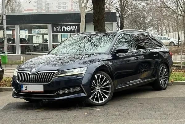 Second-hand Skoda Superb LAURIN & KLEMENT 190 CP (139 kW) 2020 Albastru Break
