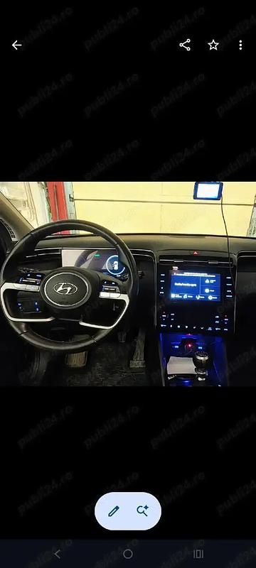 Second-hand Hyundai Tucson 150 CP (110 kW) 2024 Albastru SUV