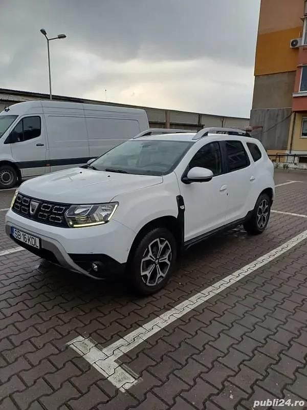 Alb Utilizat 2018 Dacia Duster Prestige SUV | 10.900 EUR (Preț OK) - Imagine 1/4