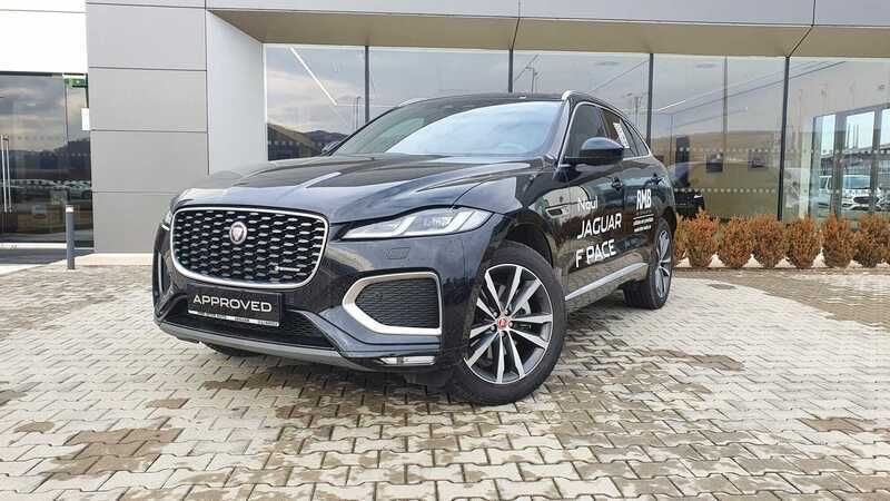 Metalic: ultimate black Utilizat 2022 Jaguar F-Pace R-Dynamic SUV | 65.450 EUR - Imagine 1/4