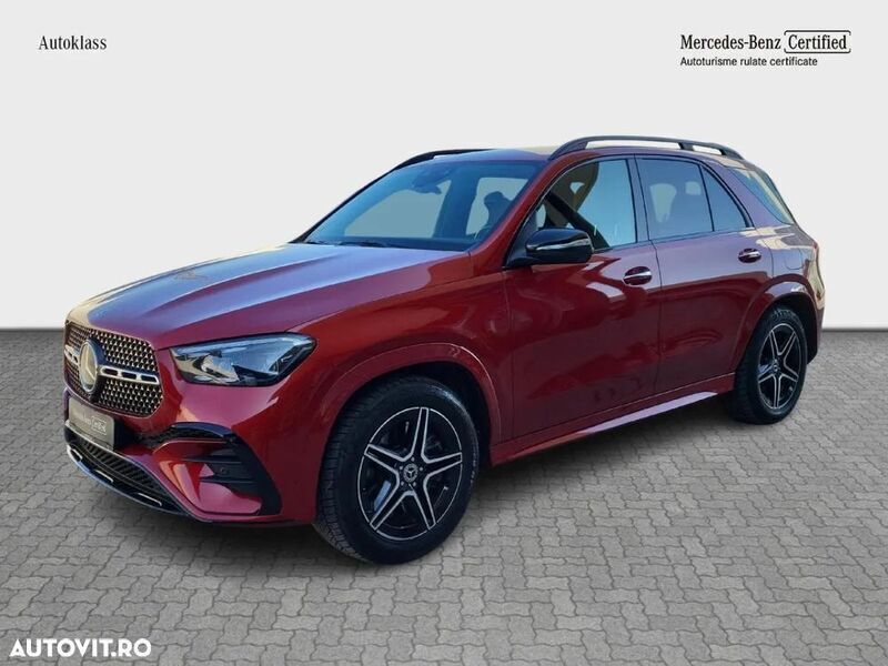 Rosu Utilizat 2023 Mercedes GLE400 SUV | 81.243 EUR (Preț bun) - Imagine 1/3