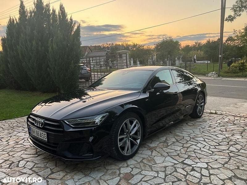 Culoarenegru Utilizat 2019 Audi A7 Design Berlinǎ | 38.500 EUR (Preț OK) - Imagine 1/4