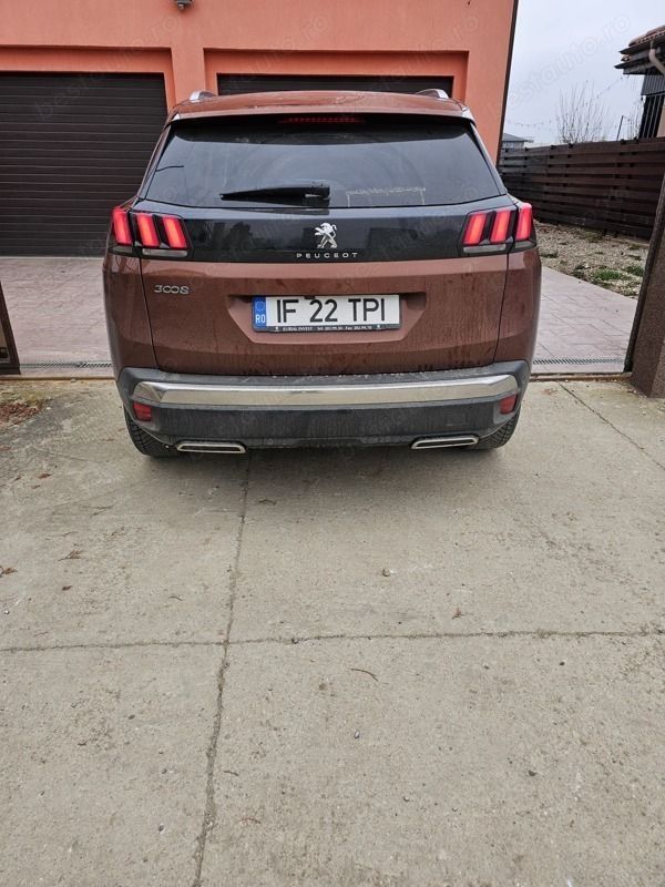 Second-hand Peugeot 3008 130 CP (95 kW) 2019 Portocaliu SUV