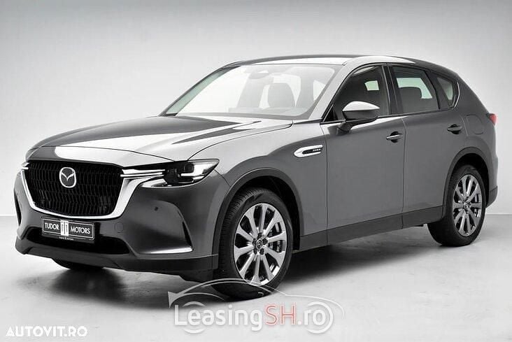Gri Utilizat 2022 Mazda CX-60 SUV | 37.510 EUR (Super Preț) - Imagine 1/4