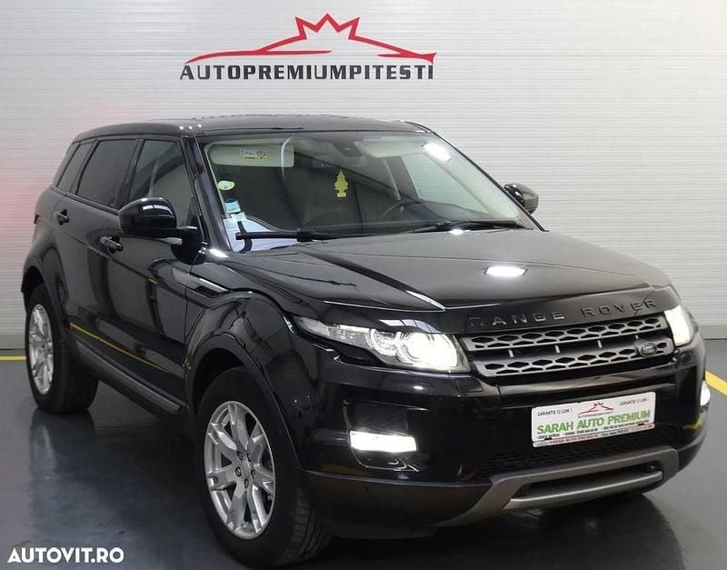 Negru Utilizat 2014 Land Rover Range Rover evoque Prestige SUV | 11.990 EUR (Super Preț) - Imagine 1/4