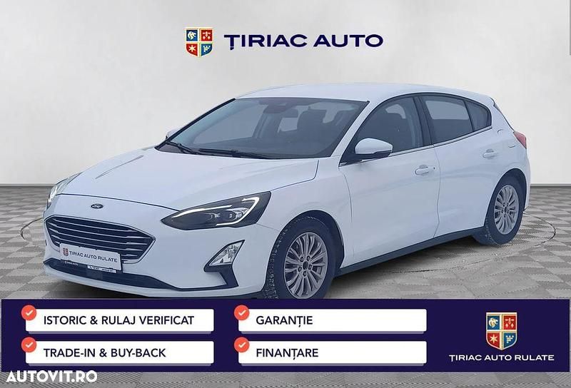 Culoarealb Utilizat 2021 Ford Focus Titanium X Hatchback | 12.700 EUR (Preț OK) - Imagine 1/4