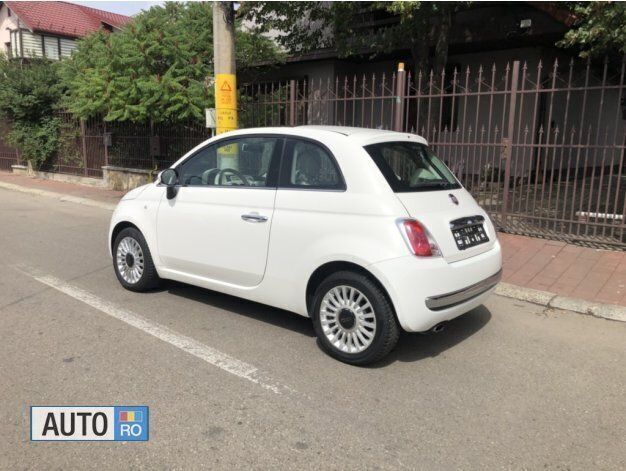 Second-hand Fiat 500 90 CP (66 kW) 2013 Alb Hatchback