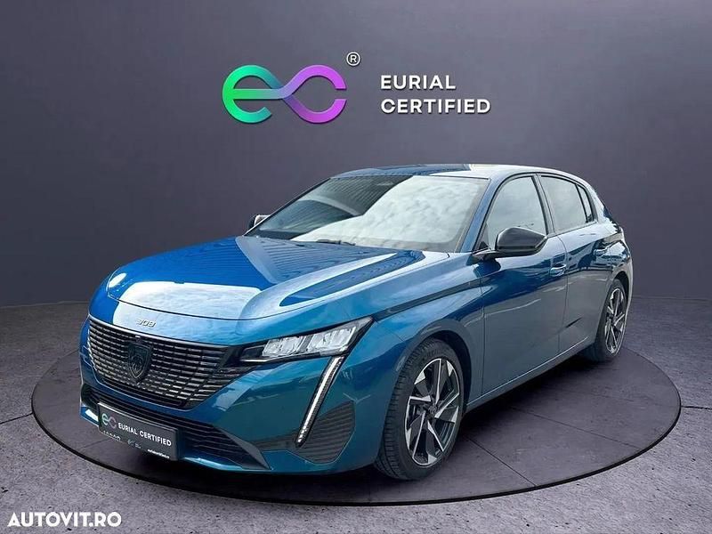 Albastru Utilizat 2024 Peugeot 308 Allure Hatchback | 22.999 EUR - Imagine 1/4