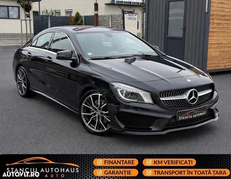 Culoarenegru Utilizat 2014 Mercedes CLA220 AMG line Berlinǎ | 13.990 EUR (Preț bun) - Imagine 1/4