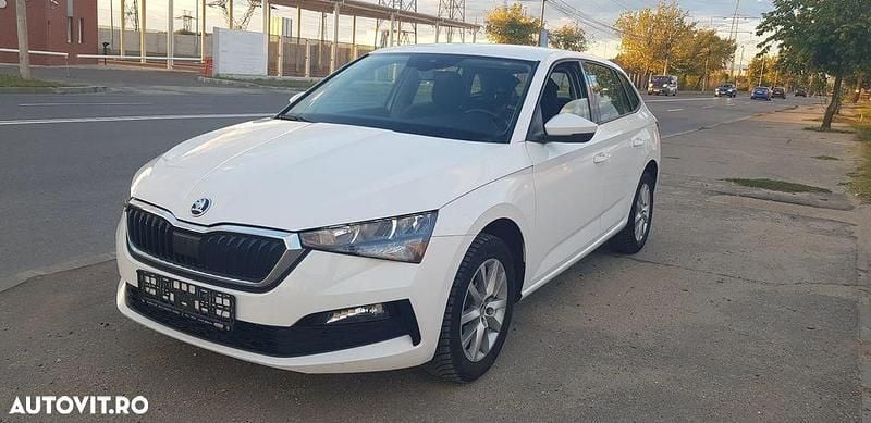Culoarealb Utilizat 2022 Skoda Scala Ambition Hatchback | 9.299 EUR (Preț OK) - Imagine 1/4