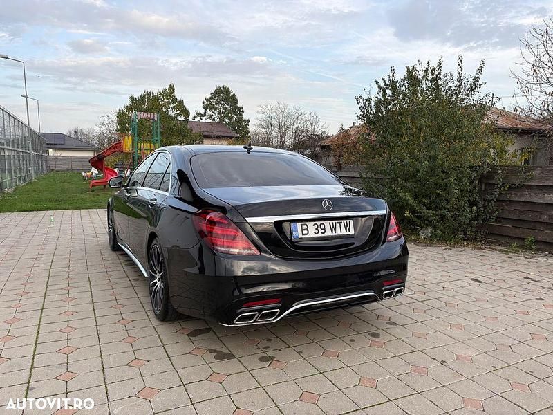 Second-hand Mercedes S350 286 CP (210 kW) 2018 Culoarenegru Berlinǎ