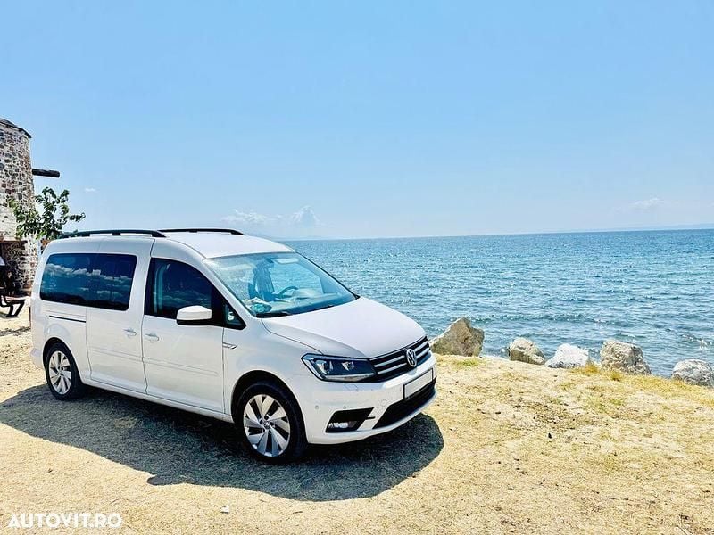Culoarealb Utilizat 2016 VW Caddy Maxi Highline Monovolum | 12.800 EUR (Scump) - Imagine 1/4