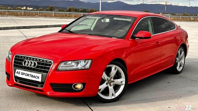 Roșu Utilizat 2011 Audi A5 Sportback Berlinǎ | 7.990 EUR (Preț OK) - Imagine 1/4