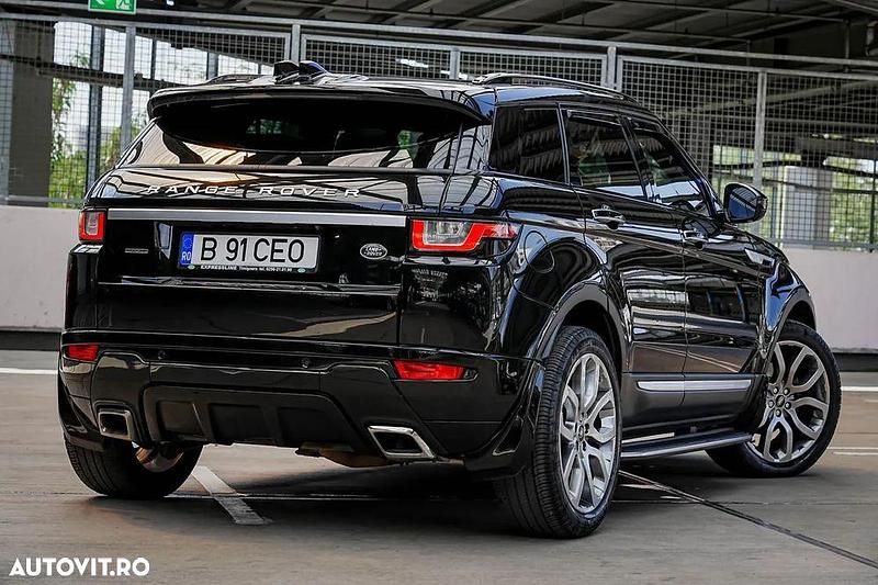 Second-hand Land Rover Range Rover evoque 240 CP (176 kW) 2017 Culoarenegru SUV