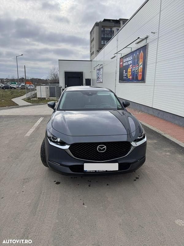 Culoarealbastru Second-hand 2021 Mazda CX-30 Exclusive-Line SUV | 20.999 EUR (Preț OK) - Imagine 1/4