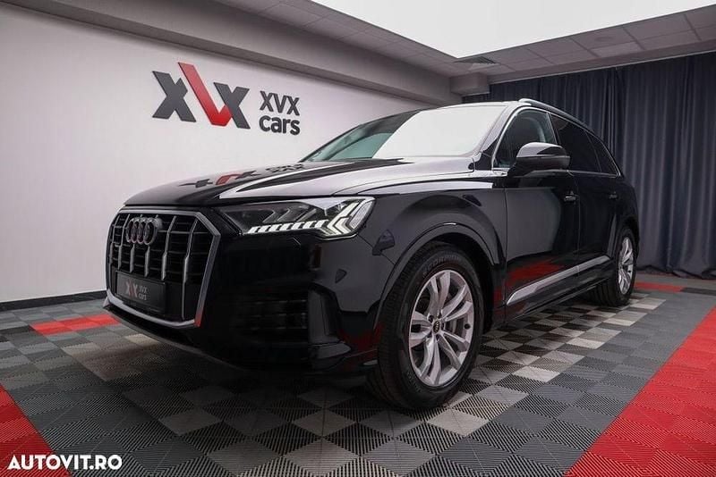 Culoarenegru Utilizat 2021 Audi Q7 SUV | 48.950 EUR (Preț bun) - Imagine 1/4