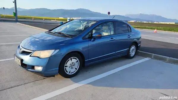 Albastru Utilizat 2008 Honda Civic Hybrid Berlinǎ | 4.500 EUR (Preț OK) - Imagine 1/4
