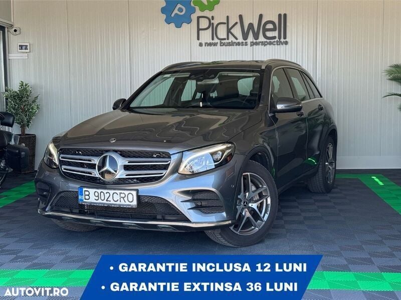 Gri Utilizat 2019 Mercedes GLC250 SUV | 27.950 EUR (Puțin scump) - Imagine 1/4