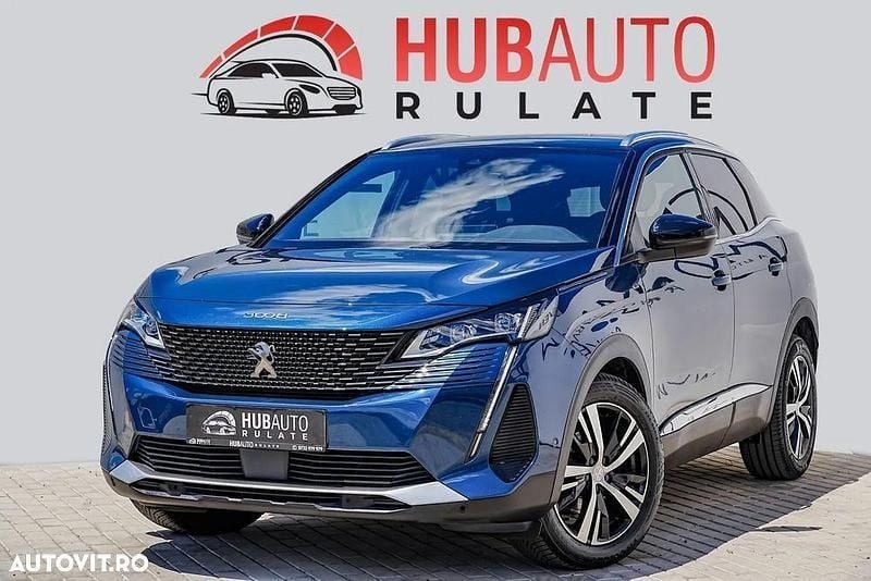 Albastru Utilizat 2021 Peugeot 3008 GT-line SUV | 22.700 EUR (Scump) - Imagine 1/4