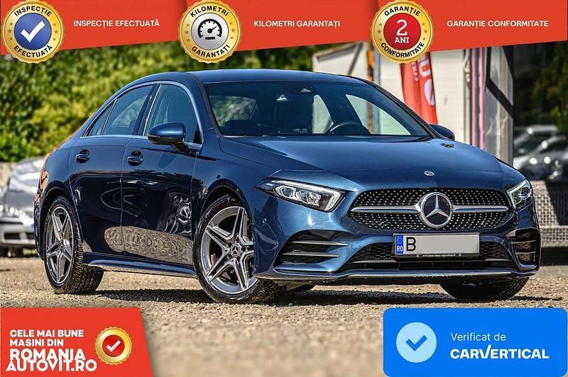 Second-hand Mercedes A200 AMG line 163 CP (119 kW) 2022 Culoarealbastru Berlinǎ