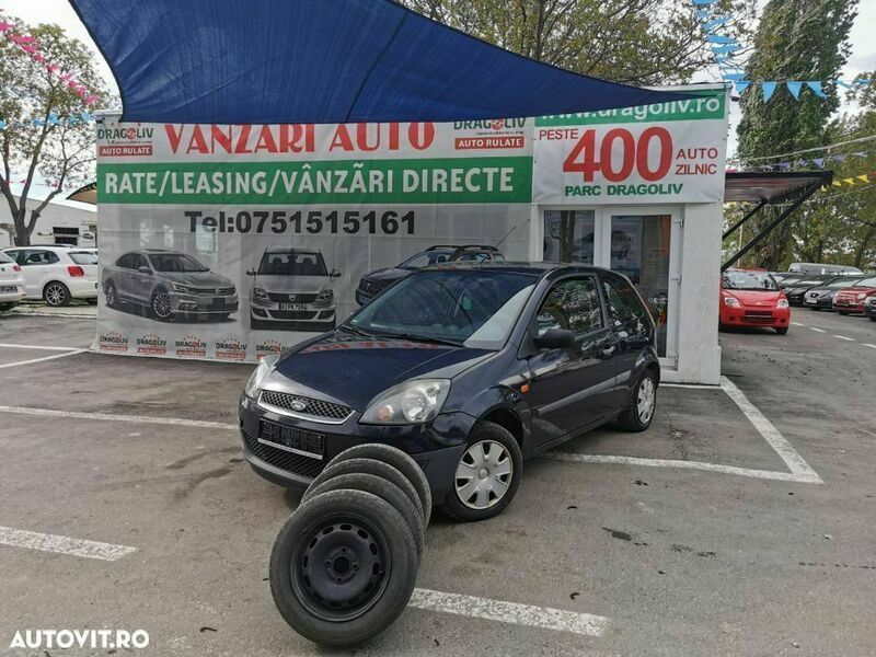 Albastru Utilizat 2006 Ford Fiesta Hatchback | 1.499 EUR (Preț OK) - Imagine 1/4