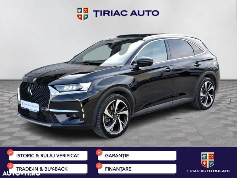 Negru Utilizat 2021 DS Automobiles DS7 Crossback SUV | 25.500 EUR - Imagine 1/4