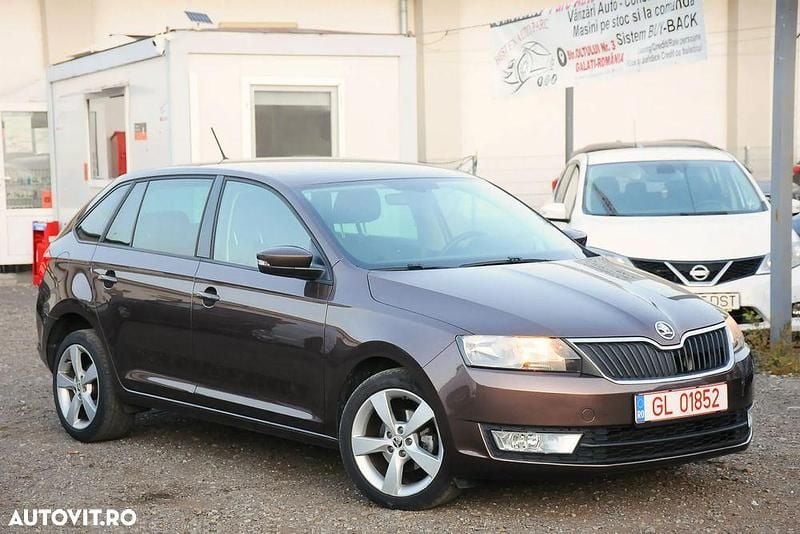 Culoaremaro Utilizat 2015 Skoda Rapid Style Break | 6.900 EUR (Preț bun) - Imagine 1/4