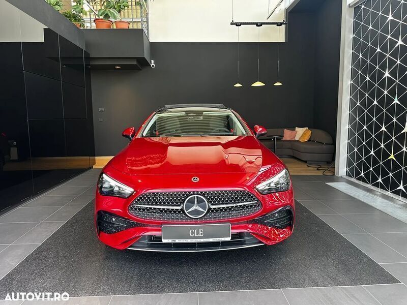 Rosu Nouă 2025 Mercedes CLE300 Coupe | 84.980 EUR - Imagine 1/4