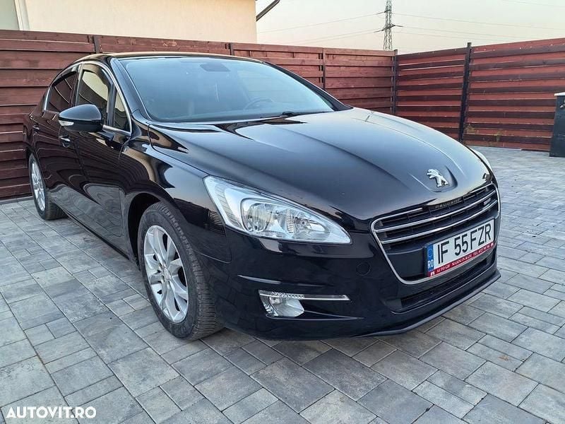 Negru Utilizat 2013 Peugeot 508 Berlinǎ | 6.850 EUR (Preț bun) - Imagine 1/4