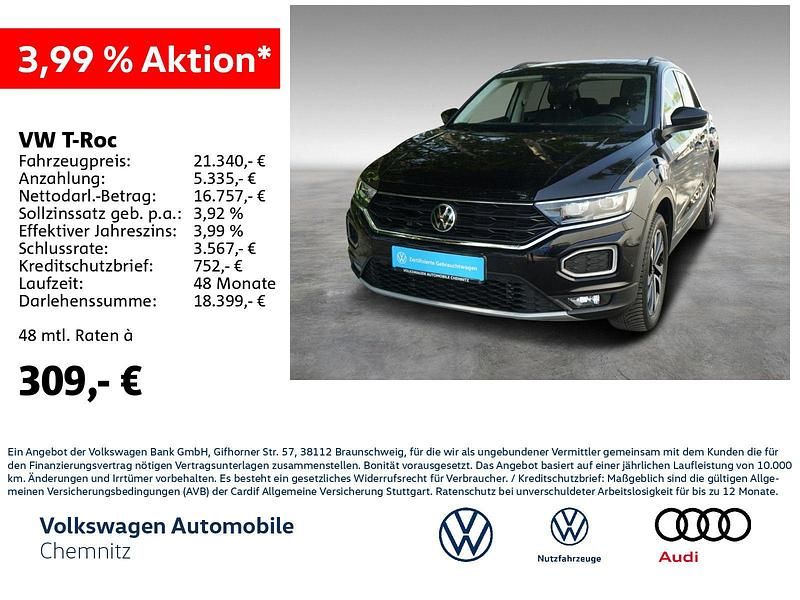 Utilizat 2021 VW T-Roc Active SUV | 23.403 EUR (Scump) - Imagine 1/1