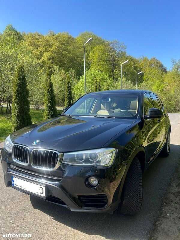 Negru Utilizat 2016 BMW X3 SUV | 17.900 EUR (Super Preț) - Imagine 1/4
