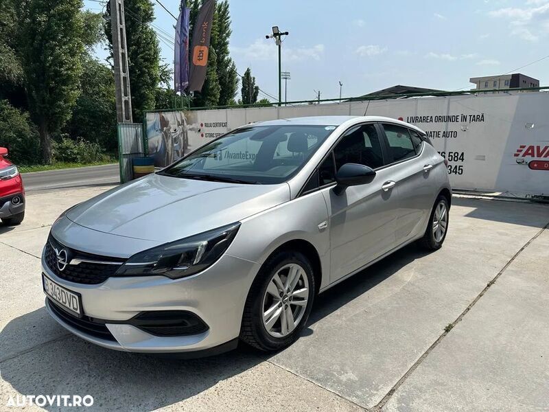 Argint Utilizat 2021 Opel Astra Edition Hatchback | 10.790 EUR (Preț OK) - Imagine 1/4