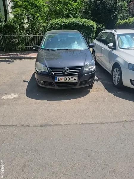 Negru Utilizat 2008 VW Polo Hatchback | 1.150 EUR - Imagine 1/3