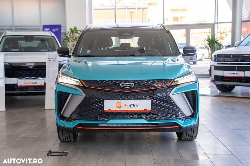 Culoarealbastru Utilizat 2024 Geely Coolray SUV | 27.942 EUR (Puțin scump) - Imagine 1/4