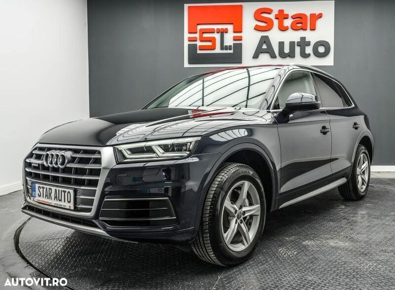 Albastru Utilizat 2019 Audi Q5 Design SUV | 26.490 EUR (Preț OK) - Imagine 1/4