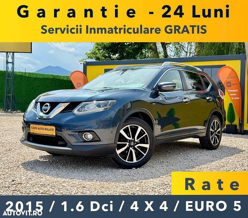 Albastru Utilizat 2015 Nissan X-Trail Tekna SUV | 11.490 EUR (Preț OK) - Imagine 1/4