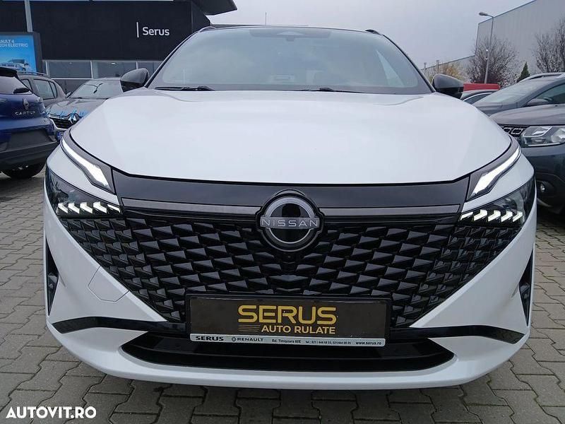 Second-hand Nissan Qashqai 156 CP (114 kW) 2024 Culoarealb SUV