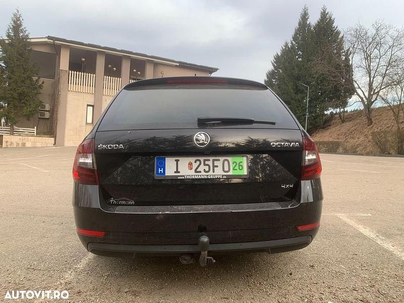 Second-hand Skoda Octavia Style 150 CP (110 kW) 2018 Culoarenegru Break
