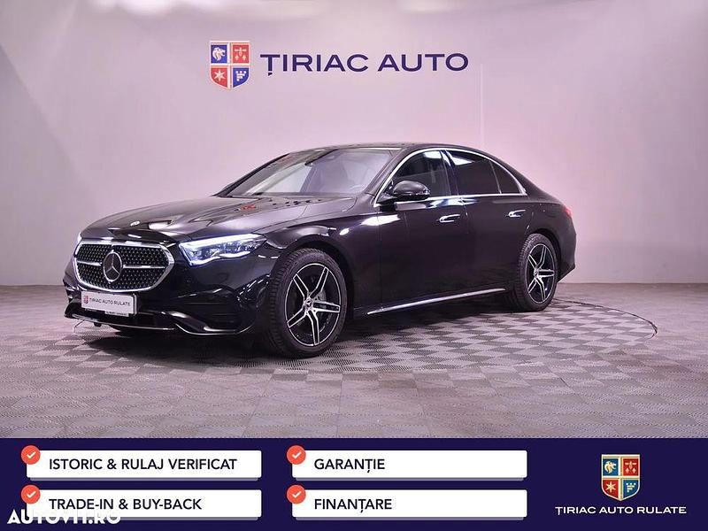 Culoarenegru Utilizat 2024 Mercedes E300 AMG line Berlinǎ | 61.251 EUR (Puțin scump) - Imagine 1/4